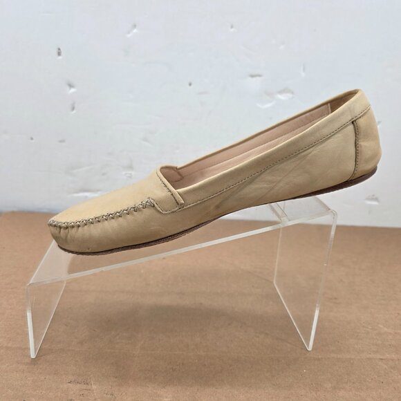 PRADA Puttty Womans Soft Leather Slip-On Loafers Moccasins Size 8 EU 39 - Picture 6 of 16